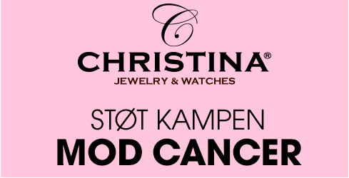 Støt Brysterne og kampen mod cancer med kampagne smykker fra Christina